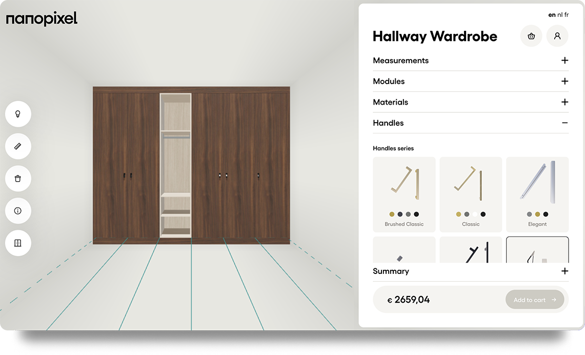Kastenconfigurator nanopixel homescreen 2025