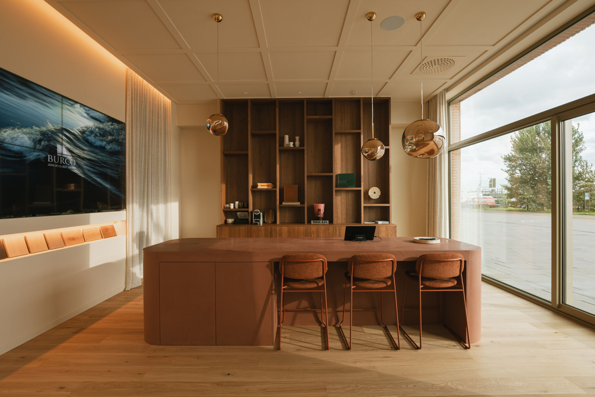 Burco coast 12 systeem eiland scherm