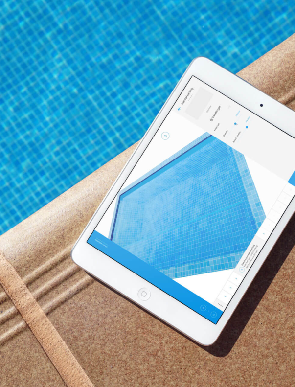 <p>“Dankzij onze 3D configurator kunnen we heel gemakkelijk een zwembad samenstellen volgens de wensen van onze klant.”</p>